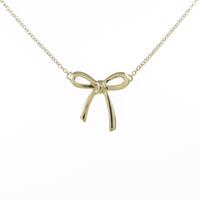 ティファニー ボウ ミニ ネックレス