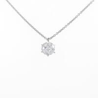 【リメイク】プラチナダイヤモンドネックレス 0．545ct・F・SI1・VG