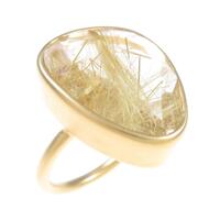 マリハ ルチルクオーツリング