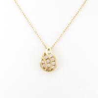 18KYG／K18YG ダイヤモンドネックレス