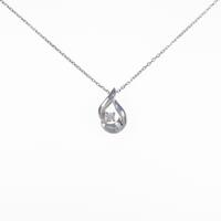 K10WG ダイヤモンドネックレス