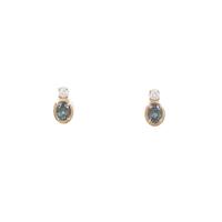 K18PG アレキサンドライトピアス