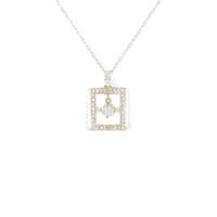 K18PG ダイヤモンドネックレス