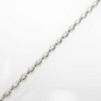 K18WG ダイヤモンドブレスレット
