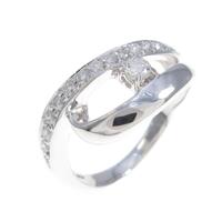 K18WG ダイヤモンドリング