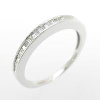 K18WG ダイヤモンドリング