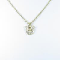 K18YG ダイヤモンドネックレス