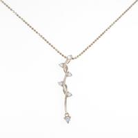 K18YG ダイヤモンドネックレス