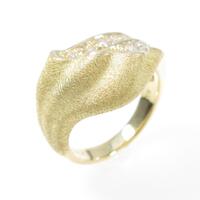 K18YG ダイヤモンドリング