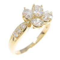 K18YG ダイヤモンドリング