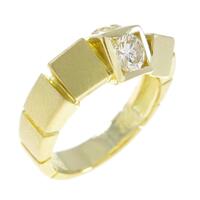 K18YG ダイヤモンドリング