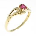 K18YG ルビーリング
