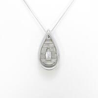 PM／K18WG ダイヤモンドネックレス