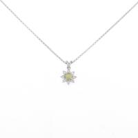 PT クリソベリルキャッツアイネックレス