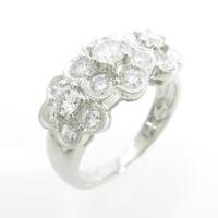 PT フラワー ダイヤモンドリング