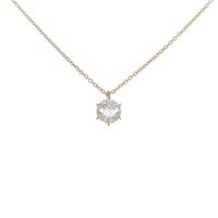 【リメイク】K18YG ダイヤモンドネックレス 0．502ct・H・SI2・EXT