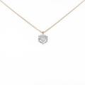 【リメイク】K18YG ダイヤモンドネックレス 0．541ct・H・I1・GOOD