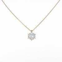 【リメイク】K18YG ダイヤモンドネックレス 1．532ct・J・SI1・GOOD