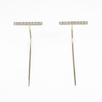 【リメイク】K18YG ダイヤモンドピアス