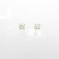 【リメイク】K18YG／ST ダイヤモンドリング 0．316ct・0．333ct・G・SI1・GOOD