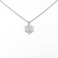 【リメイク】プラチナ ダイヤモンドネックレス 1．538ct・G・SI2・GOOD