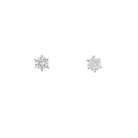 【リメイク】プラチナ／ST ダイヤモンドピアス 0．200ct・0．200ct・E・VVS2・GOOD
