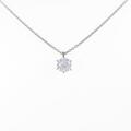 【リメイク】プラチナダイヤモンドネックレス 0．404ct・D・SI1・EXT