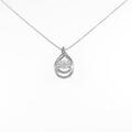 【リメイク】プラチナダイヤモンドネックレス 0．515ct・E・SI2・GOOD