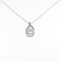 【リメイク】プラチナダイヤモンドネックレス 0．515ct・E・SI2・GOOD