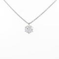 【リメイク】プラチナダイヤモンドネックレス 0．545ct・F・SI1・VG