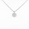 【リメイク】プラチナダイヤモンドネックレス 1．581ct・G・SI2・GOOD