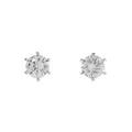 【リメイク】プラチナダイヤモンドピアス 0．303ct・0．339ct・G?H・I1・GOOD