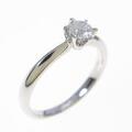 【リメイク】プラチナダイヤモンドリング 0．254ct・D・VVS1・3EXT H＆C