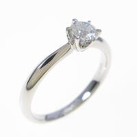 【リメイク】プラチナダイヤモンドリング 0．254ct・D・VVS1・3EXT H＆C