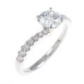 【リメイク】プラチナダイヤモンドリング 0．500ct・G・SI1・VG
