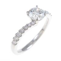 【リメイク】プラチナダイヤモンドリング 0．500ct・G・SI1・VG