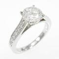 【リメイク】プラチナダイヤモンドリング 1．011ct・F・SI2・G