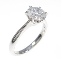 【リメイク】プラチナダイヤモンドリング 1．208ct・F・SI1・EXT H＆C