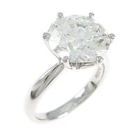 【リメイク】プラチナダイヤモンドリング 5．059ct・I・SI2・VG