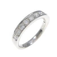 【新品】PT ハーフエタニティ ダイヤモンドリング