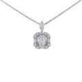 【新品】プラチナ ダイヤモンドネックレス 0．300ct・F・SI2・VG