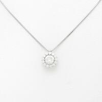 【新品】プラチナダイヤモンドネックレス 0．546ct・F・SI2・GOOD