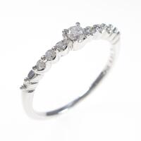 アガット ダイヤモンドリング