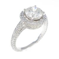 グラフ ダイヤモンドリング 1．23ct・H・IF・3EXT