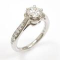 シャネル カメリア リング 0．54ct・F・VVS2・3EXT