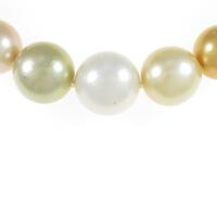 シルバークラスプ シロチョウパールネックレス