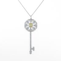 ティファニー キー ダイヤモンドネックレス