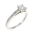 ティファニー グレース リング 0．35ct・E・IF・プリンセスカット