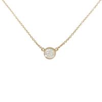ティファニー バイザヤード ネックレス 0．35ct・H・SI1・3EXT