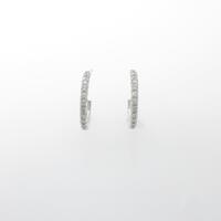 ティファニー メトロ フープ スモール ピアス